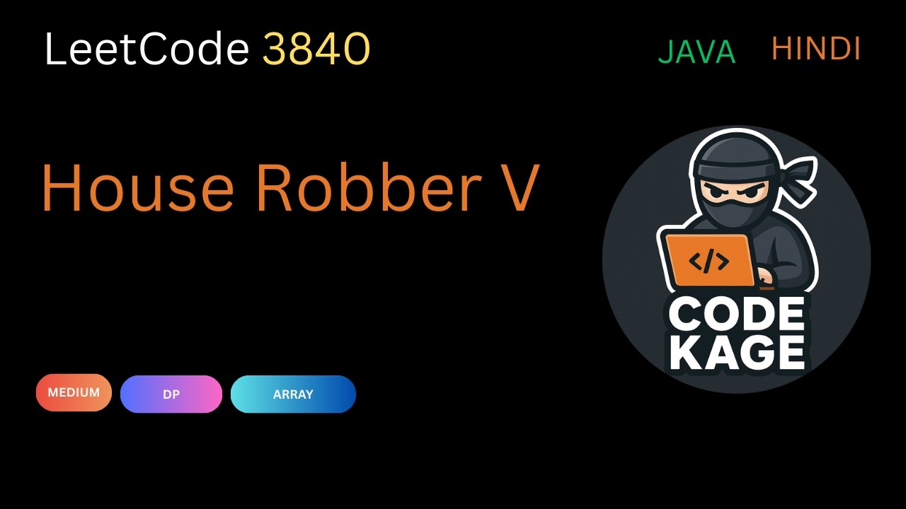 LeetCode 3840 | House Robber V | Dynamic Programming | Java - YouTube