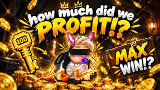 Download lagu I Used 100 Golden Mining Keys… HOW MUCH DID I PROFIT?! | Pixel Worlds