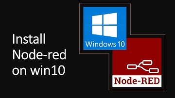 How to install nodered on windows 10