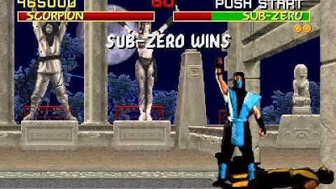 Mortal Kombat (rev 5.0 T-Unit 03+19+93) (Arcade / MAME) - Vizzed.com Play