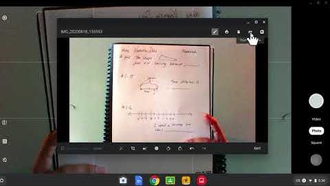 English Submit A Photo Assingment in Google Classroom Using a Chromebook Camera
