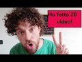 20 video raggiunti e i miei progetti futuri
