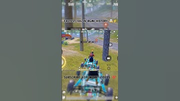 FASTEST 1V4 IN BGMI HISTORY 🤯⚡ #bgmi #pubgmobile #shorts #zeltrax #trending #ytshorts