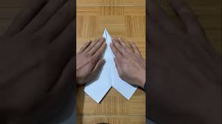 Instructions to fold the plane ️ extremely magical flying paper like the video on tiktok #shorts
