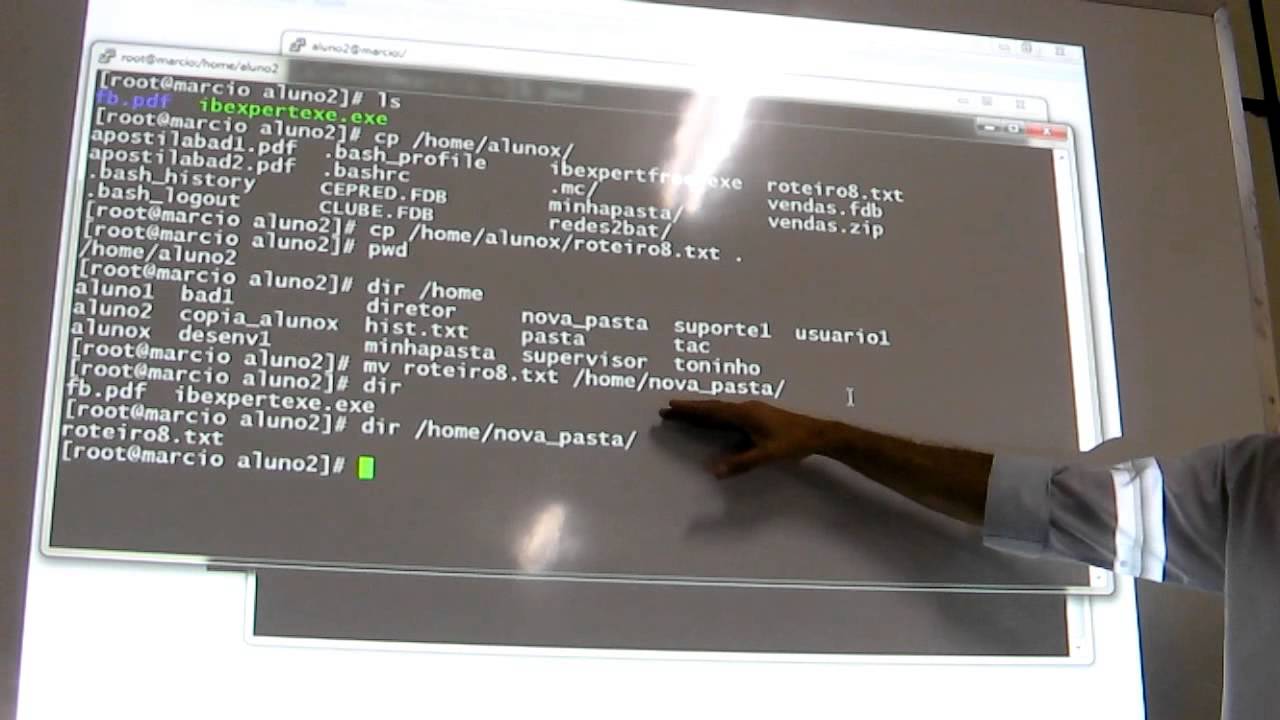 Aula de Redes 2 - Noções de segurança de usuários em Linux.