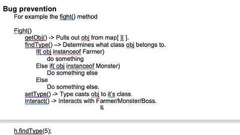 Public vs Private methods