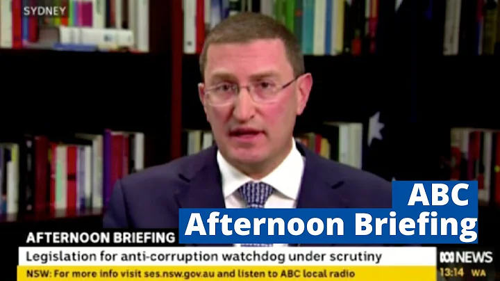 Interview with Matt Doran on ABC Afternoon Briefing | Julian Leeser MP
