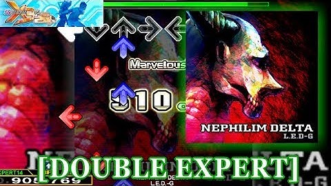 【DDR X3】 NEPHILIM DELTA [DOUBLE EXPERT] 譜面確認＋クラップ