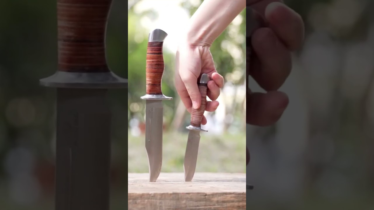 Mossy Oak 2 piece Bowie Knife #shortvideo #shortsfeed #shorts #short