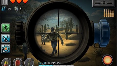 Zombie Sniper: part 1 part 5 (android games)