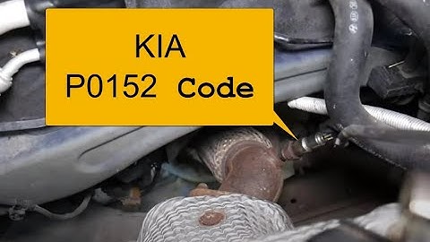 How to Fix Kia P0152 Code O2 Sensor Circuit High Voltage (Bank 2 Sensor 1)