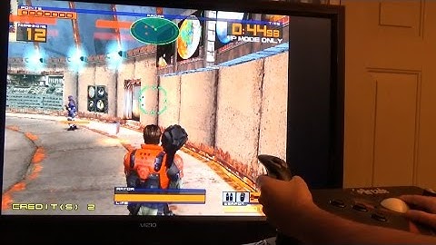 Outtrigger (Arcade) with Trackball on Demul