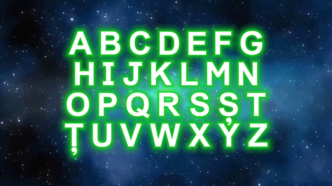 Romanian Alphabet Song