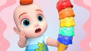 Ice Cream Song | Leo Nursery Rhymes & Kids Songs