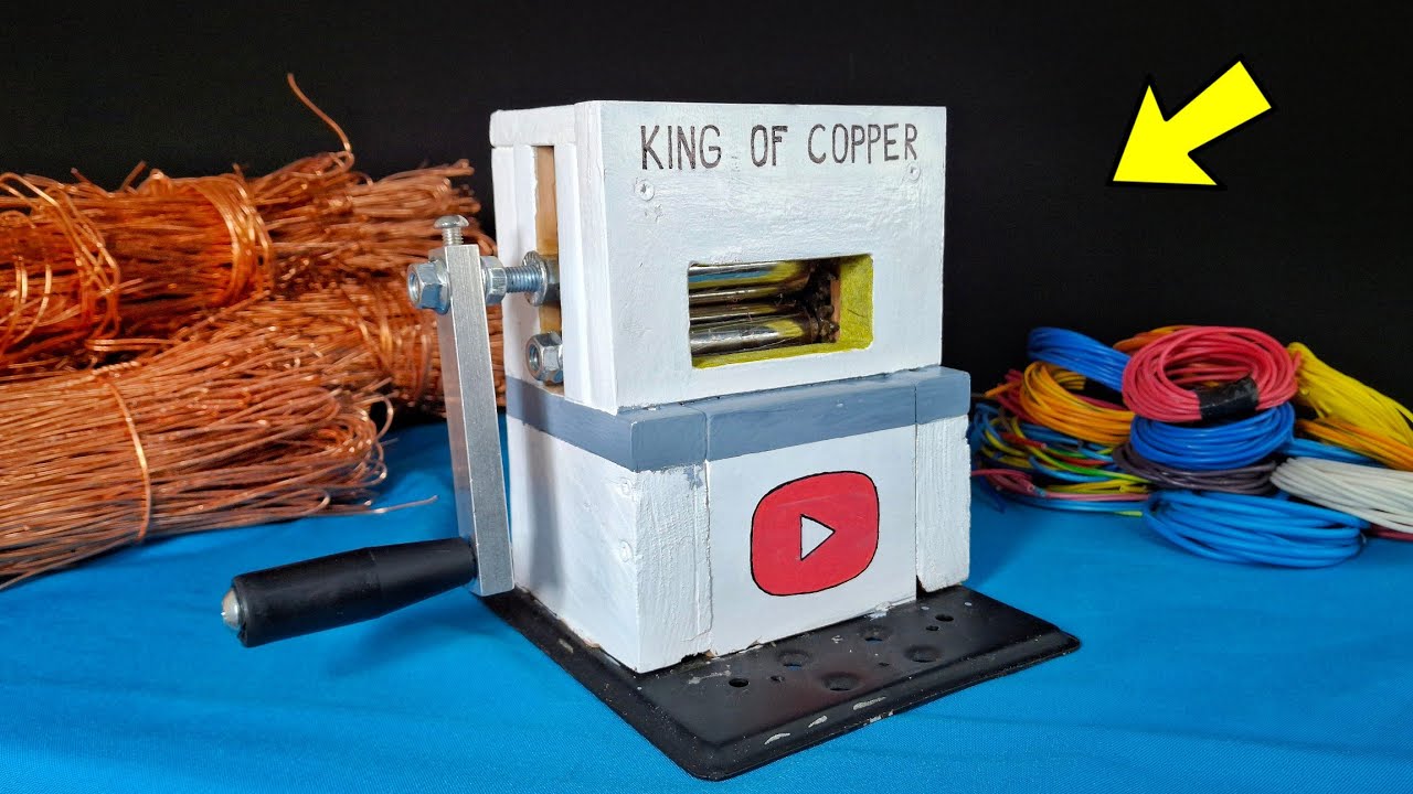 Пожиратель Проводов Своими Руками — Суперэффективная Машина для Снятия Изоляции.