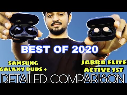 Samsung Galaxy Buds + (Plus) vs Jabra Elite Active 75T Detailed Comparison Review. BEST TWS of 2020