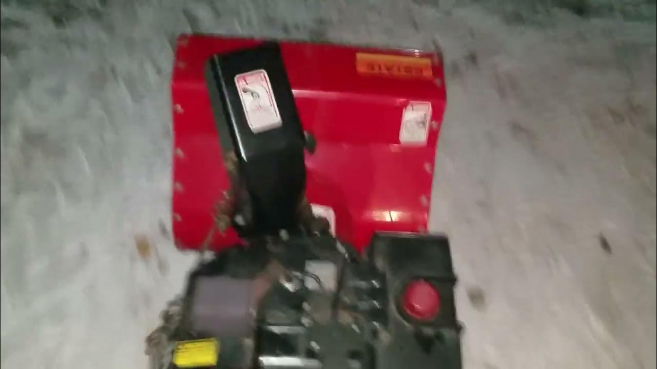 Estate 8/25 Walk Behind SnowBlower Run up and Look Over YouTube