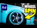 Animated wheel spin effect  after effects easy