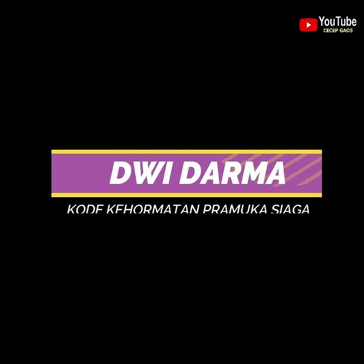 Inilah Kode Kehormatan Pramuka Siaga: Dwi Satya & Dwi Darma