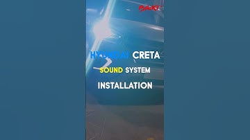 Vibe component and coaxial speakers paired with an Audison subwoofer in Hyundai Creta #caraudio