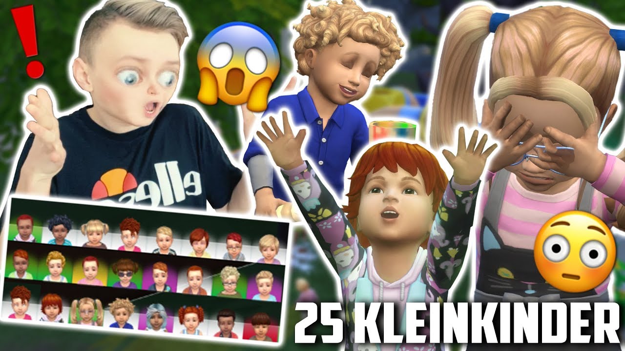 25 KLEINKINDER IN EINEM HAUSHALT! Geht das gut...? 😳☠️ Die Sims 4: Kleinkinder Challenge