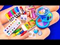36 barbie hacks  diy miniature school supplies cosmetics and more mini things for dolls