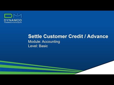 5.5 Settle Credit or Advance