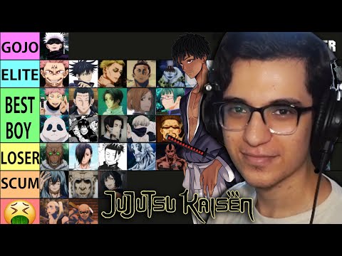 Ranking EVERY Jujutsu Kaisen Character! (ft. Broken Ronin)