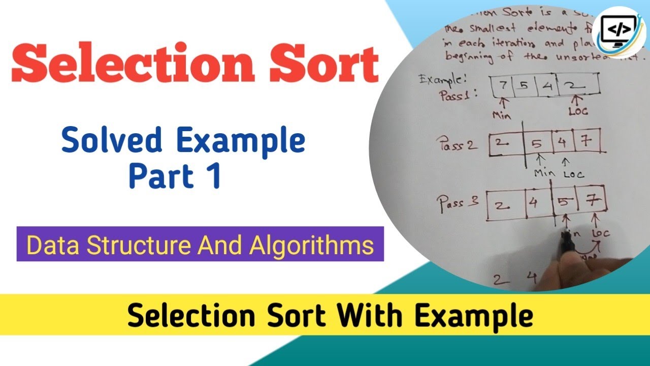 Selection sort in Data Structure | Data Structure | Selection sort ...