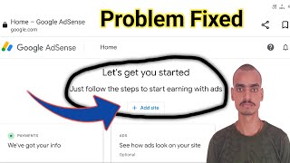 Let's get you started | Just follow the steps to start earning with ads | AdSense problem Fixed