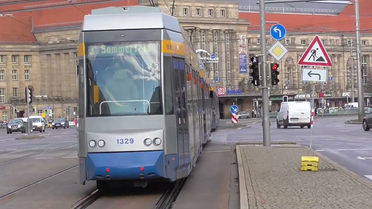 Strassenbahn in Leipzig vom 15 02 22