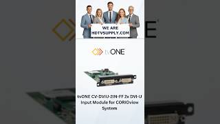 tvONE CV-DVIU-2IN-FF 2x DVI-U Input Module for CORIOview System