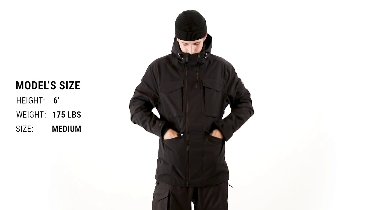 Holden Sanders Insulated Snowboard Jacket Fit Review – Tactics - YouTube