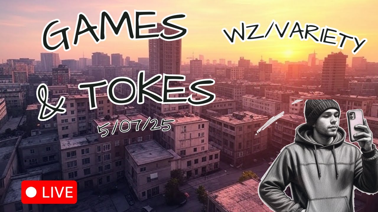 LIVE - JSTURDY TV GAMES & TOKES WARZONE + VARIETY