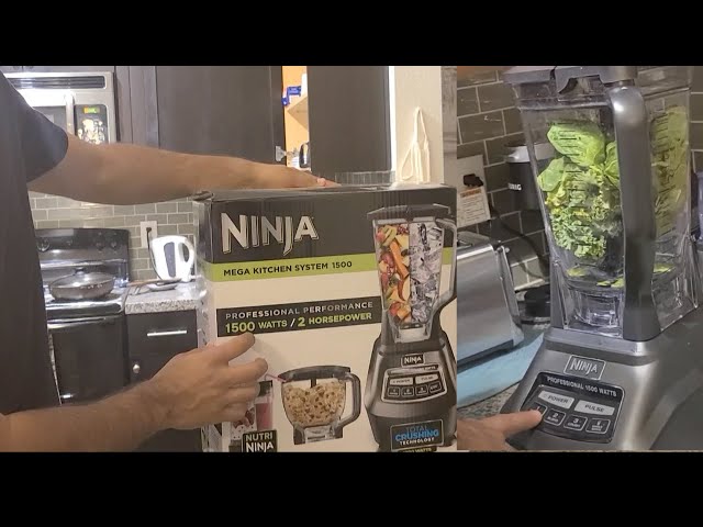 NEW Ninja BL773CO Mega Kitchen System 1500W Food Processor Total Blender  Package 