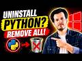 How To Uninstall Python in Windows 11 (Remove All Versions Completely)