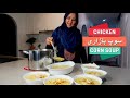 سوپ بازاری توسط مادر جان / Chicken Corn Flour Soup Mom's Recipe