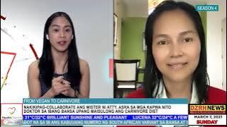 Vegan to Carnivore: Atty. Asra Conlu explains the 'original human diet'