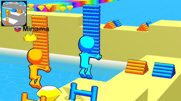 Ladder Master All Levels Gameplay Walkthrough | Level 1-2 | Android & ios Gaming | DestroyerH