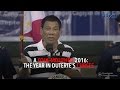 A foul-mouthed 2016: The year in Duterte's curses