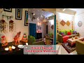 Living Room Decoration Ideas For Diwali || Living Room Tour