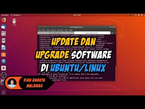 CARA UPDATE DAN UPGRADE SOFTWARE DI UBUNTU/LINUX - #TUTORIAL