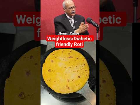 Dr Anoop Misra ने शुगर और वजन कम करने वाली रोटी बताई 👌High Protein Roti #Shorts