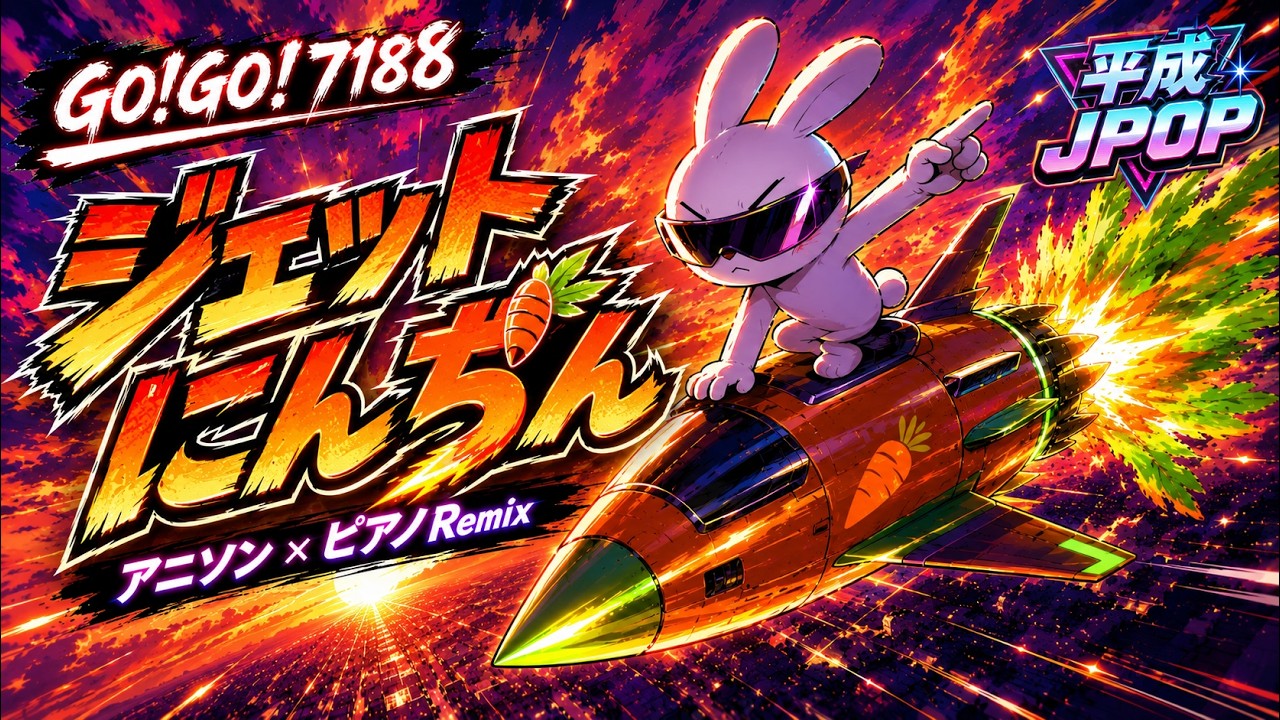Headphone Recommended】Jet Ninjin｜GO!GO!7188｜Anime-Style Multi