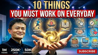 10 things You must work on everyday | English potcast video |English motivation video 