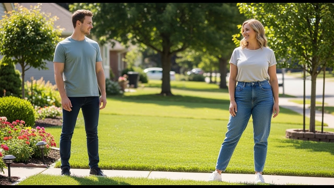 My Neighbor Asked Me to Mow Her Lawn — Then Said I Should Come Inside and Cool Off