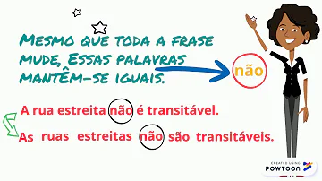 Quais são as palavras variáveis?