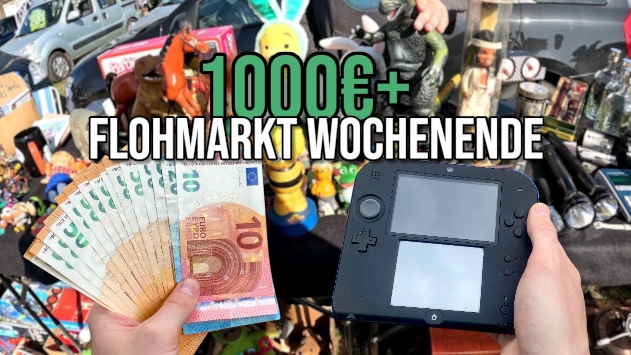Flohmarkt Challenge (Wie viel Geld verdiene ich?) 🤔