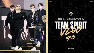 TEAM SPIRIT. THE INTERNATIONAL 10. VLOG #5