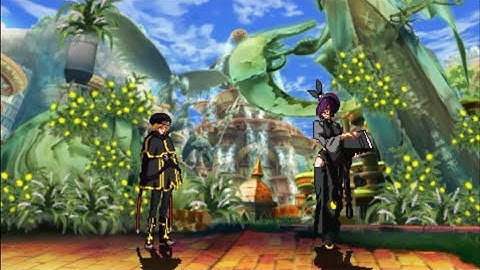 Noel Vermillion vs Litchi Faye Ling (BlazBlue Continuum Shift II)